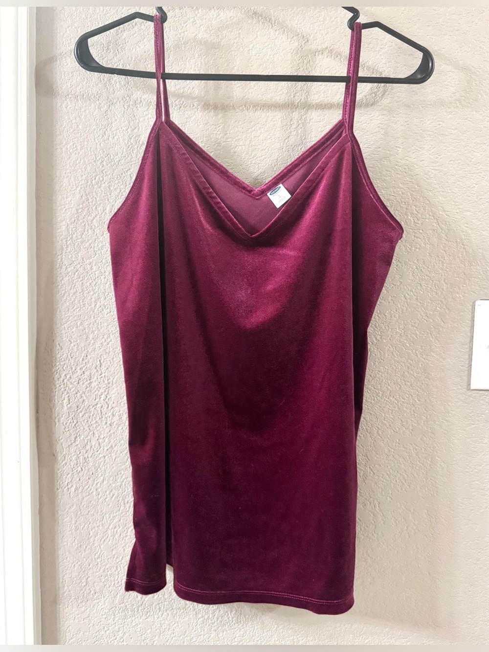 Velvet Burgundy Top